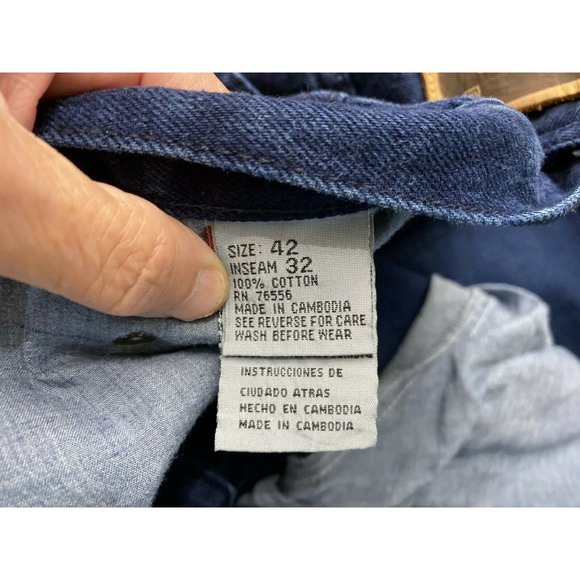 NU Wear Unisex Dark Blue‎ Jeans Size 40X32 NWOT - Picture 10 of 12